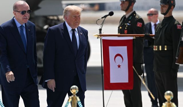 ABD Başkanı Trump Ankara'da: Trump'ı, Erdoğan karşıladı