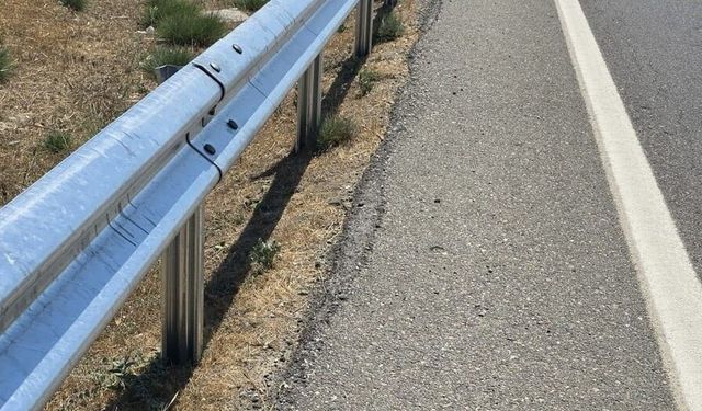 Arıklı, Lefkoşa-Güzelyurt anayolundaki oto korkuluk çalışmalarını inceledi