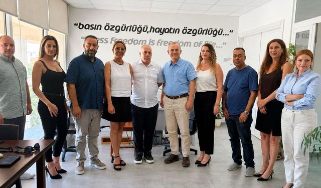 Bay-Sen Gazeteciler Birliği'ni ziyaret etti