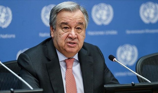 BM Genel Sekreteri Antonio Guterres adaya geldi