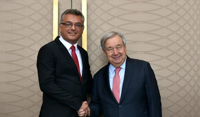 Erhürman-Guterres görüşmesi başladı