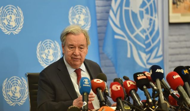 Guterres: 'Metodoloji ve güven yaratıcı önlemlerle ilgili hazırlıkların ardından 5+1'i toplamayı hedefliyoruz'