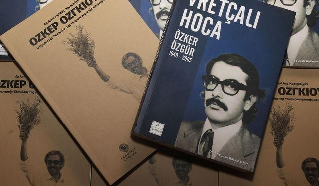 Korkmazhan'ın kitabı Baf'ta tanıtılacak