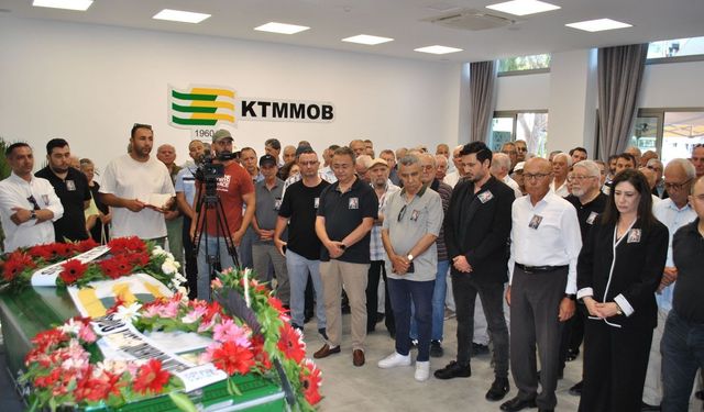 KTMMOB önceki genel başkanlarından Bektaş Göze son yolculuğuna uğurlandı