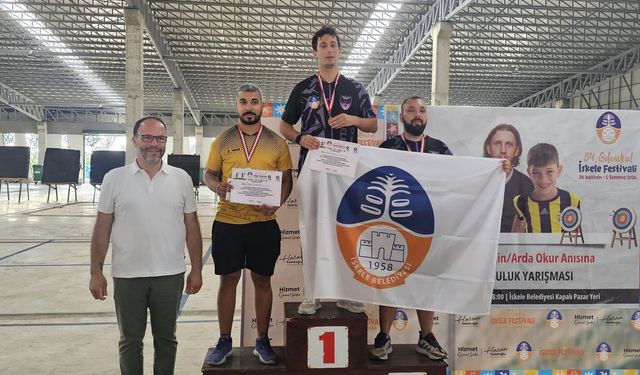 Okçular İskele'de attı