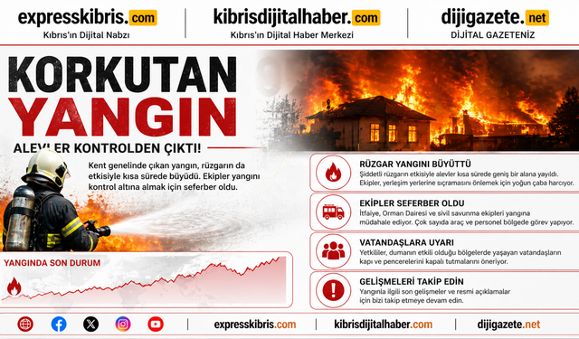 Dipkarpaz'da katamaran tipi yat yandı: 5 kişi yüzerek karaya çıktı