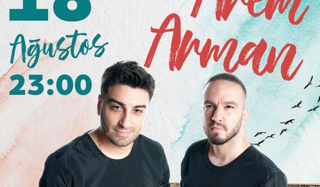 Yeniboğaziçi Pulya Festivali'nde, Arem & Armen sahne alacak