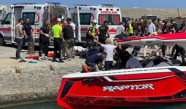 Girne açıklarında alabora olan gemiden kurtulan 3 genç yaşadıklarını anlattı