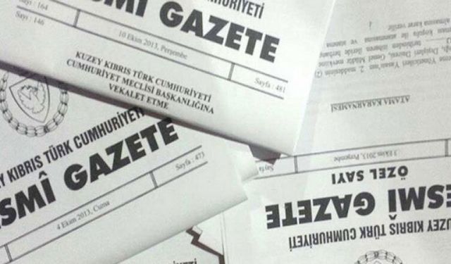 DAÜ VYK'daki görev değişikliği Resmi Gazete'de yayımlandı