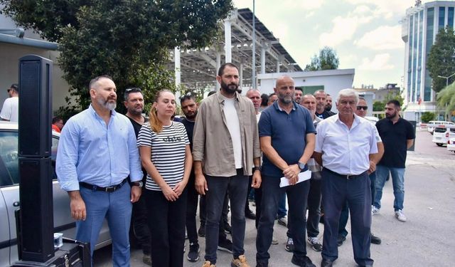 El-Sen grevi 5'inci gününde: 'Dört sendika El-Sen'e fiziki destek verecek'