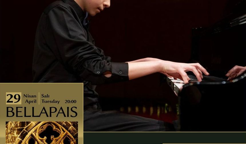 20. Uluslararası Bellapais İlkbahar Müzik Festivali'nde 13 Yaşındaki Piyanist Hasan Minalay Resital verecek