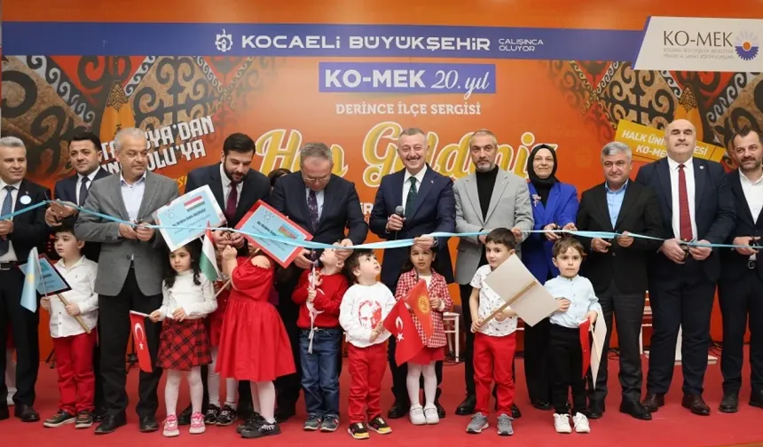 KO-MEK sergi yolculuğunda sıra Kartepe ve Dilovası'nda