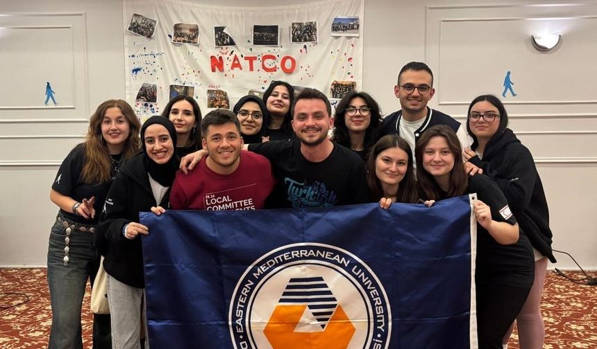 AIESEC Doğu Akdeniz NATCO’25 Konferansı’nda yer aldı