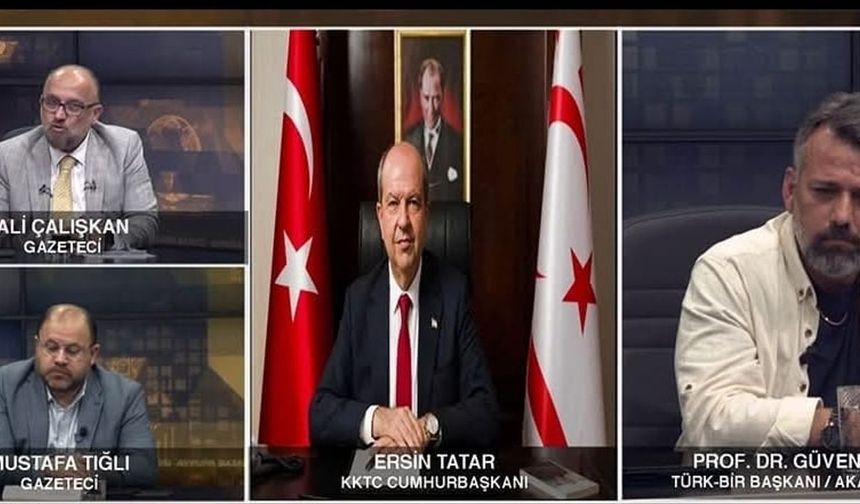 Cumhurbaşkanı Tatar: “KKTC, anlaşmanın bir parçası olacak”