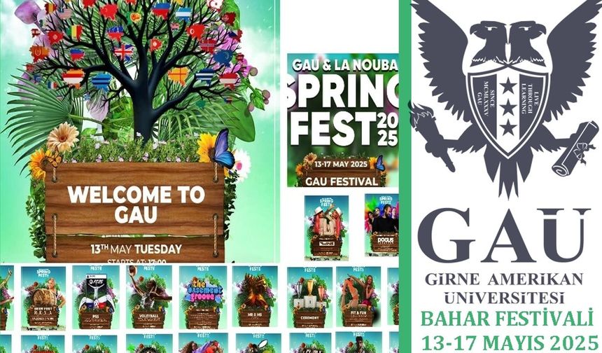 GAÜ Bahar Şenliği başlıyor
