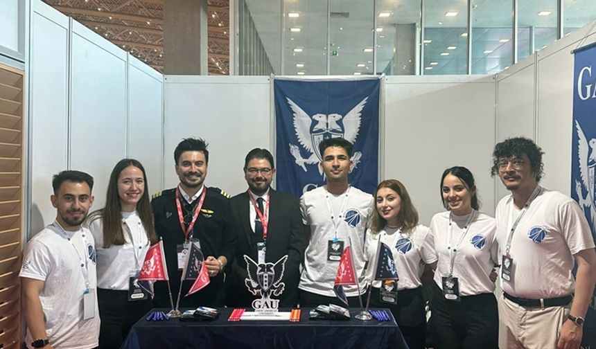 GAÜ, İstanbul'da Havacılık Fuarı’na katıldı