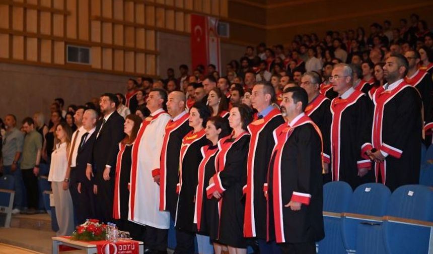 ODTÜ KKK mezuniyet töreni yapıldı