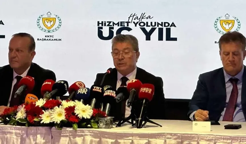 Ünal Üstel, basın toplatısında konuştu : “3 yılda Ülkede birçok İlki Gerçekleştirdik."