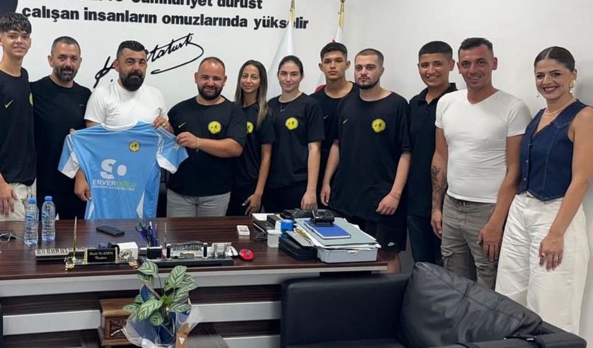 Geçitkale-Serdarlı Belediye Başkanı Kasım, Serveroğlu Geçitkale GSK’yi kabul etti