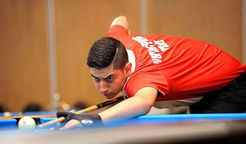 Mustafa Alnar Dünya 9 Top Şampiyonası’nda