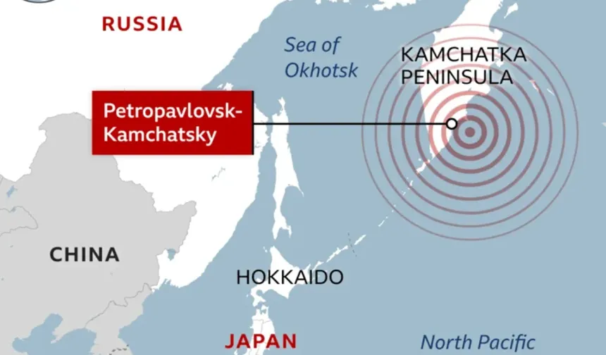 Rusya'da 8,8 büyüklüğünde deprem: Japonya ve ABD'de tsunami alarmı ve tahliyeler
