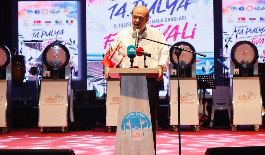 Cumhurbaşkanı Tatar: “Uluslararası festivaller ülke tanıtımına katkıda bulunuyor”