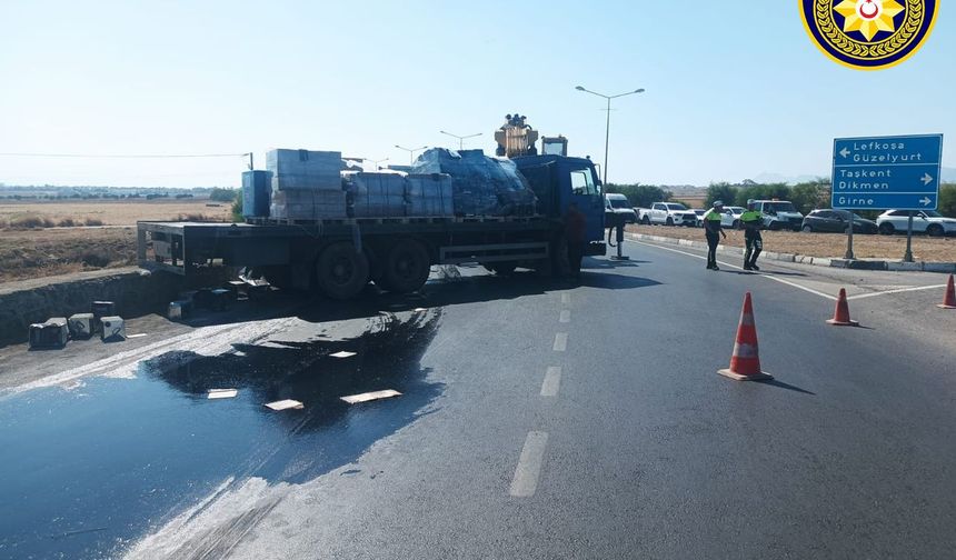 Halkbank Çemberi ile Hamitköy Çemberi arası trafik akışına kapatıldı