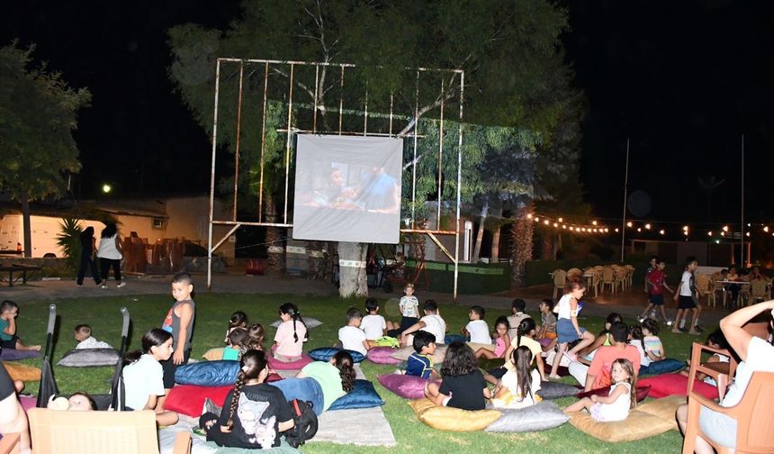 Mesarya Belediyesi’nin organize ettiği “Açık Hava Sinema Geceleri” başladı