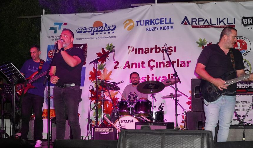 2'nci Anıt Çınarlar Festivali Pınarbaşı'nda yapıldı