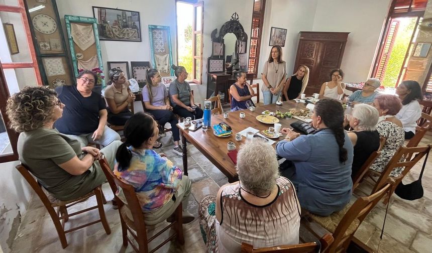 CTP Kadın Örgütü İskele İlçesi, Lefkara Evi'ni ziyaret etti