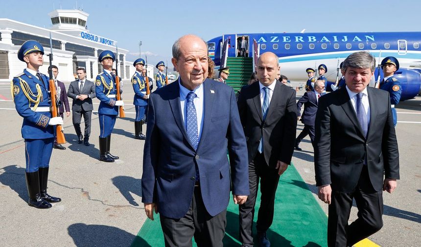 Cumhurbaşkanı Tatar TDT 12. Devlet Başkanları Zirvesi'ne katılmak üzere Azerbaycan'a gitti