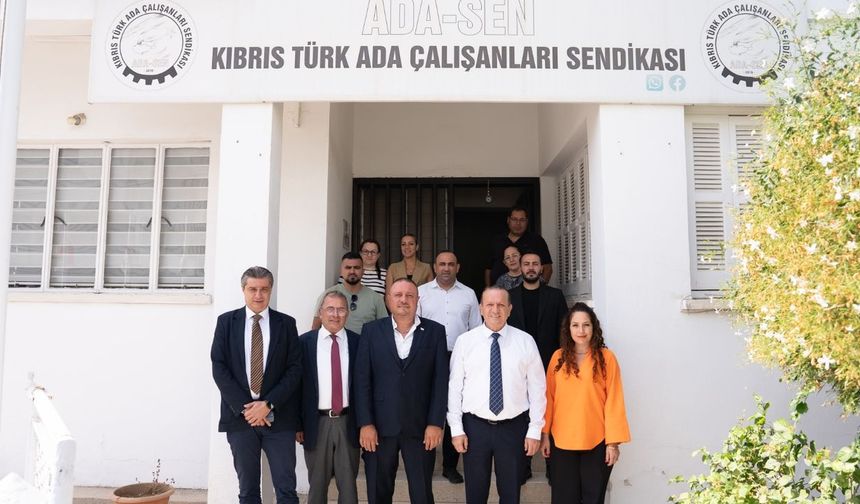Demokrat Parti'den ADASEN'e ziyaret