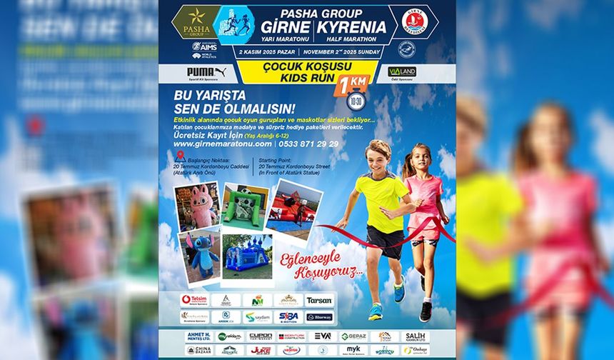 Girne'de maraton ve baklava festivali yapılacak