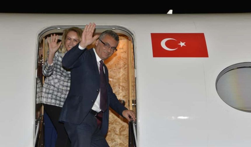 Cumhurbaşkanı Erhürman ilk yurtdışı resmi ziyareti için adadan ayrıldı