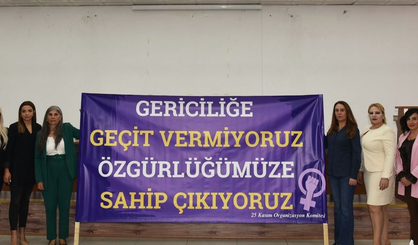 Kadına Yönelik Şiddete Karşı Uluslararası Mücadele Günü kapsamında yarın yürüyüş düzenlenecek