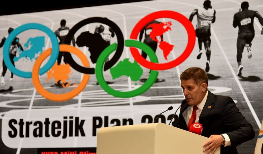 Milli Olimpiyat Komitesi '2030 Stratejik Planı' tanıtım toplantısı düzenledi