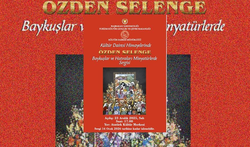 Özden Selenge'nin 24. kişisel sergisi 'Baykuşlar ve Hatıraları Minyatürlerde' 23 Aralık'ta açılacak