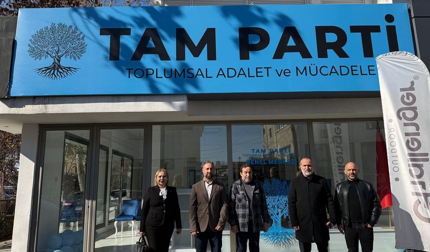 KTÖS heyeti Tam Parti'ye ziyaret etti
