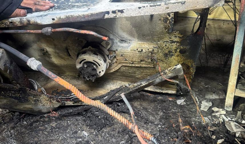 Yenikent'te yoga salonunda yangın...