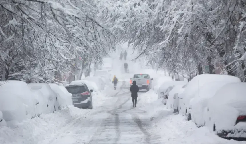 ABD'deki kar fırtınası hayatı durma noktasına getirdi