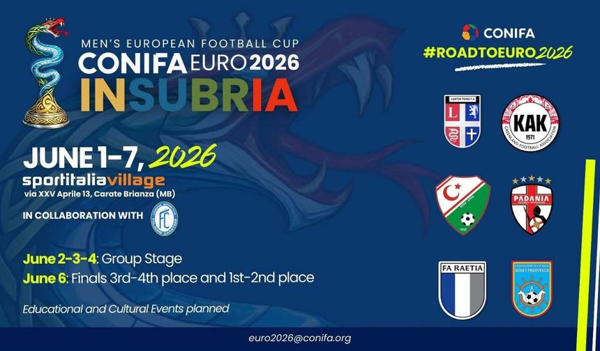 Conifa'ya katılıyoruz