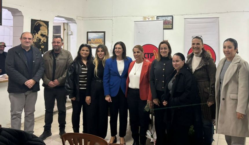 CTP Kadın Örgütü Haspolat Ocak Kongresi yapıldı