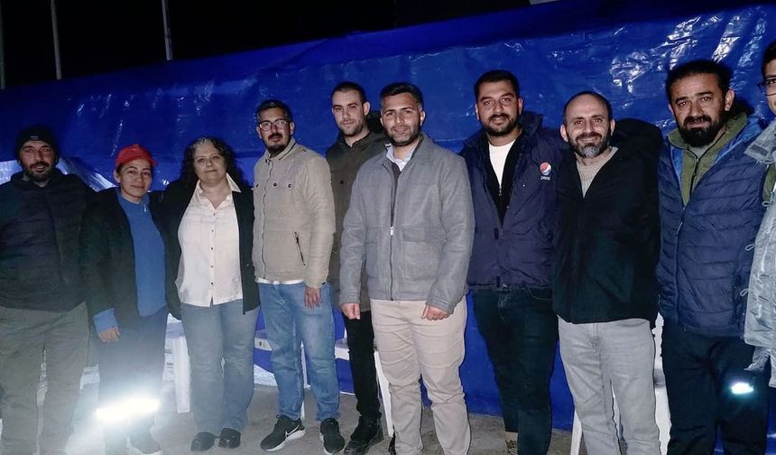 Halkın Partisi'nden bir heyet EKTAM çalışanlarını ziyaret etti