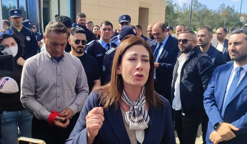 İncirli, Meclis önünde eylemcilerin yanında: 'Direnişe devam edeceğiz, bu protokol imzalanmayacak'