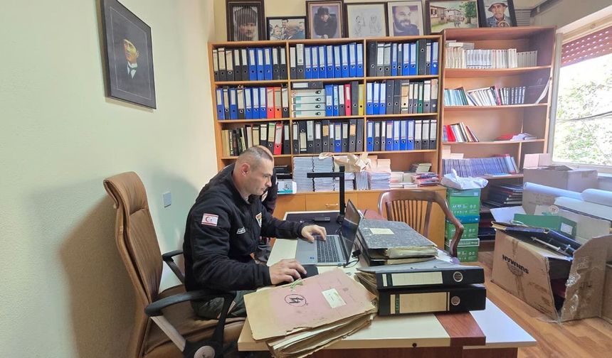 Kurucu Cumhurbaşkanı Rauf Raif Denktaş'ın arşivi dijitalleştiriliyor