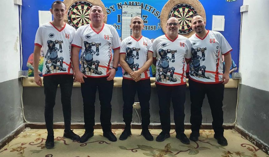 Kuzey Kıbrıs Darts Federasyonu Tuborg Birinci Ligi on ikinci hafta maçları oynandı