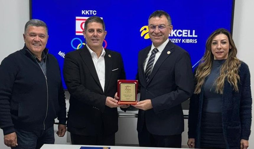Kuzey Kıbrıs Turkcell ile Milli Olimpiyat Komitesi İş Birliği Protokolü İmzaladı