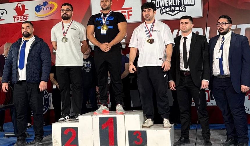 Milli sporcu Hüsnü Batıkan Aliş Türkiye şampiyonu oldu