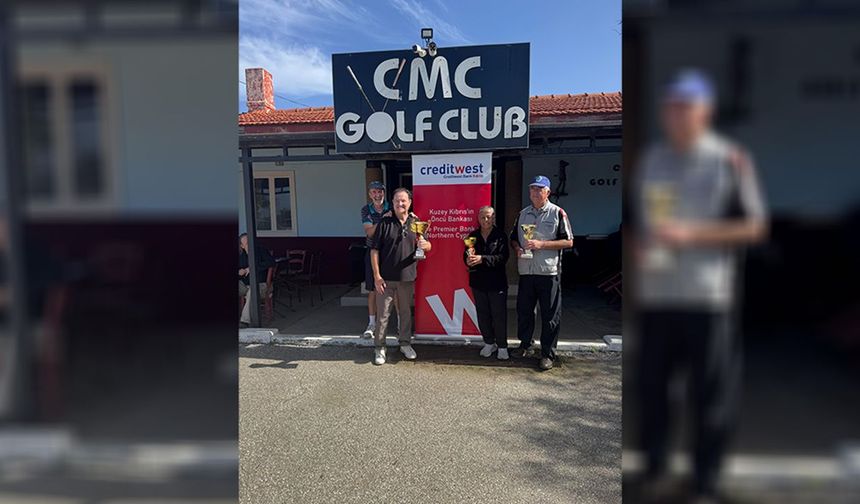 Texas Scramble Şampiyonları Sabriye Holland & Mahmut Kahraman & Gareth Griffiths oldu