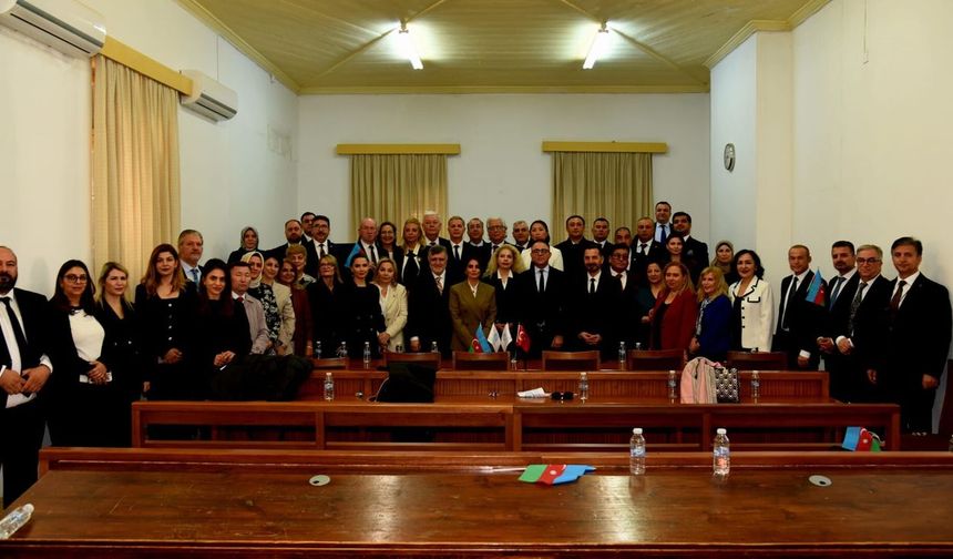 Türk Dünyası Arabulucular Birliği Yüksek Mahkeme Başkanı Özerdağ'ı ziyaret etti